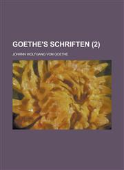 Goethe's Schriften (2 ),1153565668,9781153565660