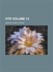 HTR Volume 13,1230096841,9781230096841
