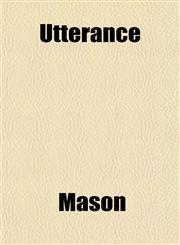 Utterance,115323789X,9781153237895
