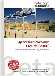 Operation Autumn Clouds (2006),6135319043,9786135319040