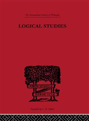 Logical Studies,0415225477,9780415225472