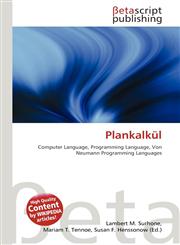 Plankalkul,6131011990,9786131011993