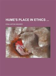Hume's Place in Ethics,1234280159,9781234280154