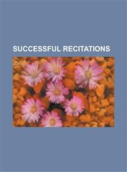 Successful Recitations,115368974X,9781153689748