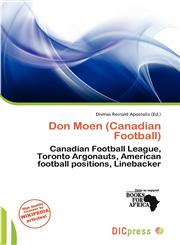Don Moen (Canadian Football),6200373736,9786200373731
