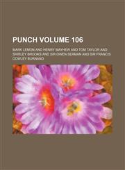 Punch Volume 106,1236395921,9781236395924