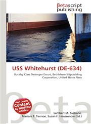USS Whitehurst (DE-634),6133108002,9786133108004