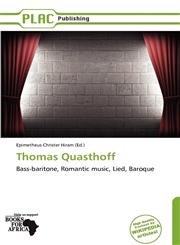 Thomas Quasthoff,6135620649,9786135620641