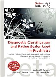 Diagnostic Classification and Rating Scales Used in Psychiatry,6131095256,9786131095252
