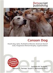 Canaan Dog,6133346809,9786133346802