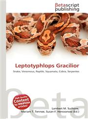 Leptotyphlops Gracilior,6135225634,9786135225631