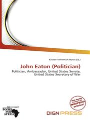 John Eaton (Politician),6137770656,9786137770658