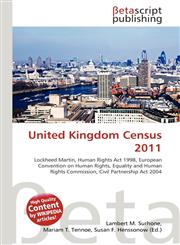 United Kingdom Census 2011,6135047256,9786135047257