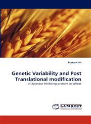 Genetic Variability and Post Translational Modification,3844304223,9783844304220