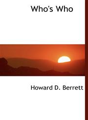 Who's  Who,1140076450,9781140076452