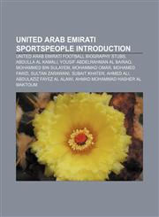 United Arab Emirati sportspeople Introduction United Arab Emirati football biography stubs, Abdulla Al Kamali, Yousif Abdelrahman Al Bairaq,1156968984,9781156968987