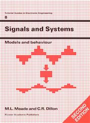 Signals and Systems 2nd Edition,041240110X,9780412401107