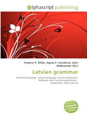 Latvian grammar,6134251070,9786134251075