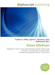 Dave Ellefson,613438786X,9786134387866