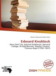 Edward Knoblock,6137242390,9786137242391