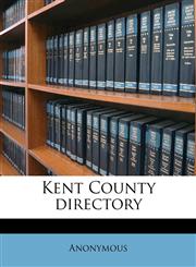 Kent County director,1172309485,9781172309481