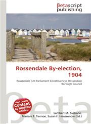 Rossendale By-election, 1904,6135202731,9786135202731