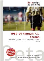 1989-90 Rangers F.C. Season,6134756342,9786134756341