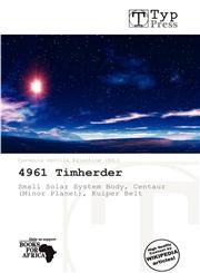 4961 Timherder,613782800X,9786137828007