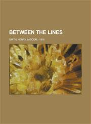 Between the Lines,1153783479,9781153783477
