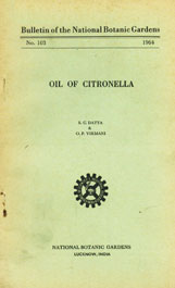 Oil of Citronella
