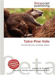 Tatra Pine Vole,6136347172,9786136347172