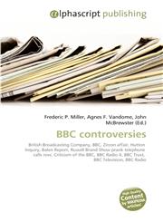 BBC controversies,6130091613,9786130091613