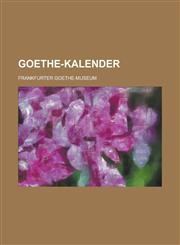 Goethe-Kalender,1153451646,9781153451642