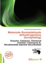 Malonate-Semialdehyde dehydrogenase (acetylating),6139972108,9786139972104