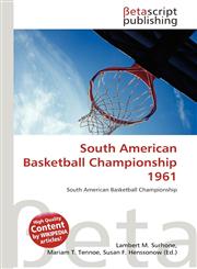 South American Basketball Championship 1961,6134843148,9786134843140
