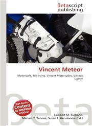 Vincent Meteor,6135006967,9786135006964