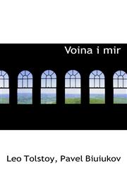 Voina I Mir,1116907550,9781116907551