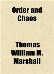 Order and Chaos,1151725064,9781151725066