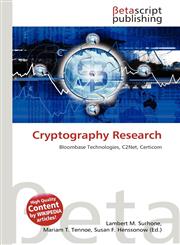 Cryptography Research,613250009X,9786132500090
