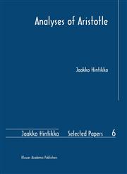 Analyses of Aristotle,1402020406,9781402020407