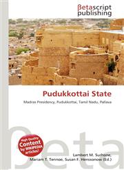Pudukkottai State,6134803995,9786134803991