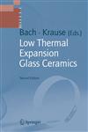 Low Thermal Expansion Glass Ceramics,3540241116,9783540241119