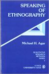 Speaking of Ethnography,0803924925,9780803924925