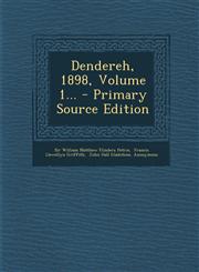 Dendereh, 1898, Volume 1... - Primary Source Edition,1293088277,9781293088272