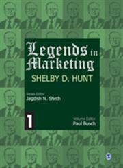 Legends in Marketing Shelby D. Hunt 10 Vols.,8132105206,9788132105206