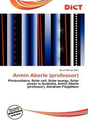 Armin Aberle (Professor),6136628996,9786136628998