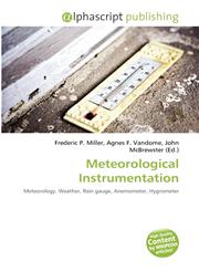 Meteorological Instrumentation,6130888570,9786130888572