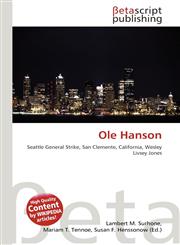 Ole Hanson,6135030124,9786135030129