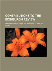 Contributions to the Edinburgh review,1152003879,9781152003873