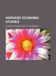 Harvard economic studies Volume 6,1150665653,9781150665653